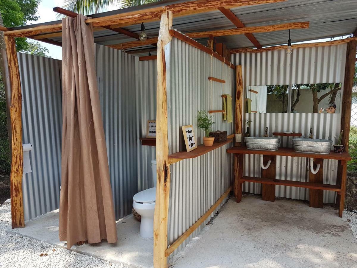 El Buho Bacalar Eco-Cabanas Hostal Exteriér fotografie