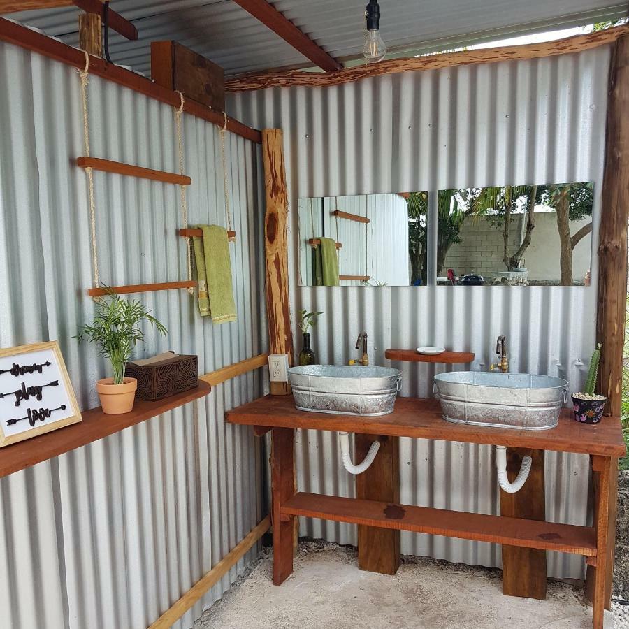 El Buho Bacalar Eco-Cabanas Hostal Exteriér fotografie